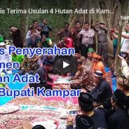 Bupati Azis Terima Usulan 4 Hutan Adat di Kampar